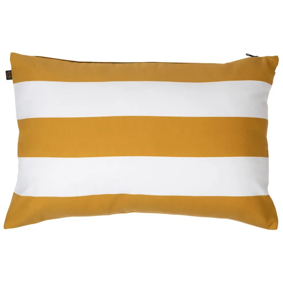 Coussin en polyester outdoor curry 40x60cm - Riviera