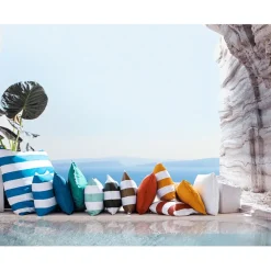 Coussin en polyester outdoor curry 40x60cm - Riviera