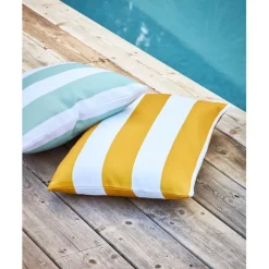 Coussin en polyester outdoor curry 40x60cm - Riviera