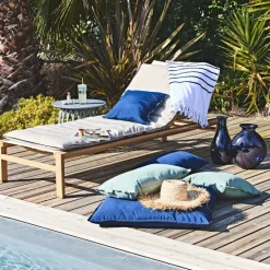 Coussin en tissu marine 45x45cm - Bimini