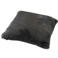 Coussin zaya charcoal gray gris fonce 45x45cm