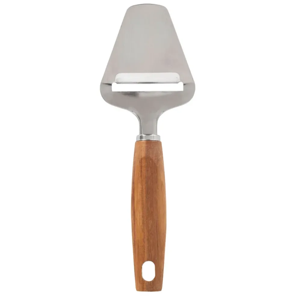 Couteau à fromage en inox et bois naturel - Ablis