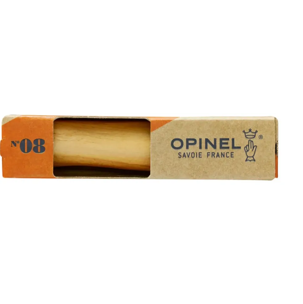 Couteau boite n°08 inox olivier naturel - opinel