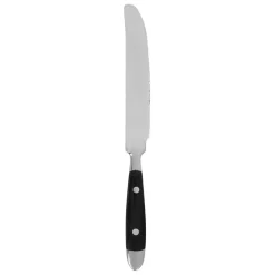Couteau en inox et bakelite noir - alrick