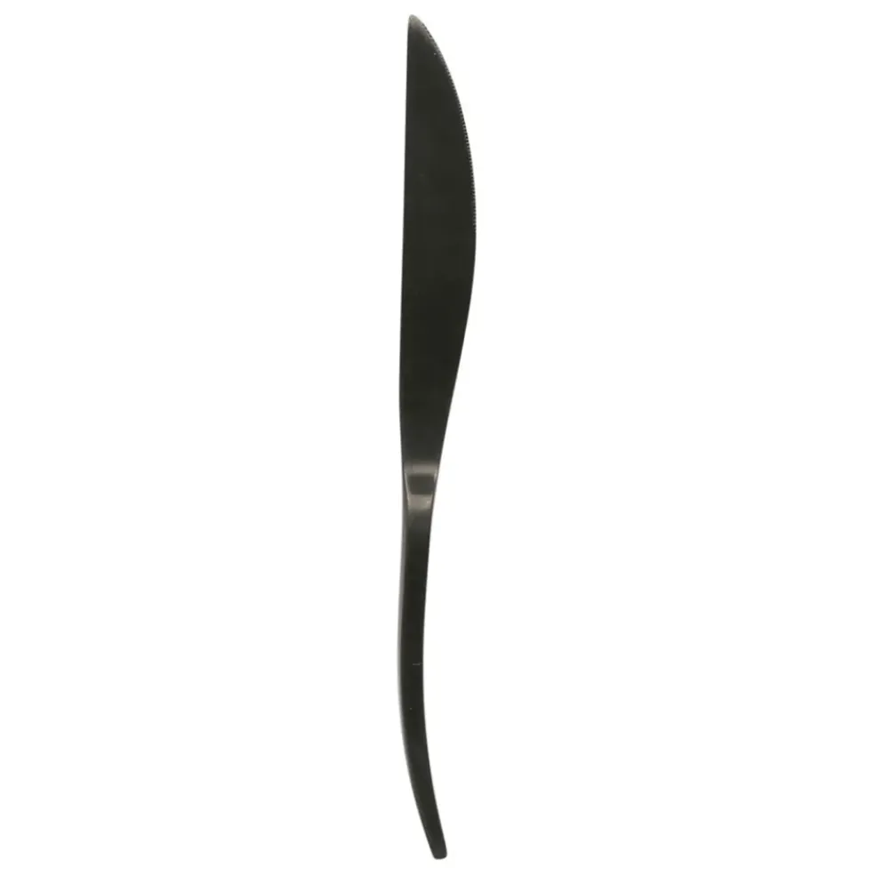 Couteau en inox noir mat - ablis
