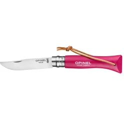 Couteau n°6 vri baroudeur framboise - opinel