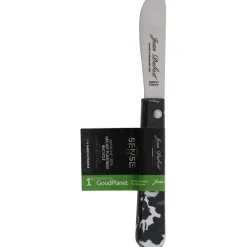 Couteau tartineur et étui black édition - Sense