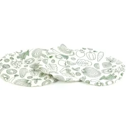 Couvercle en tissu reutilisable x3