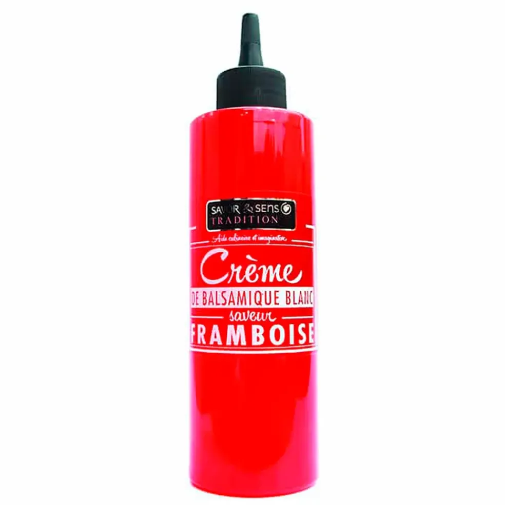 Crème de balsamique blanc saveur framboise 20cl