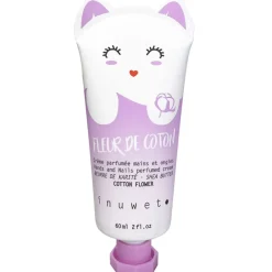 Crème mains naturelle et végan parfum fleur de coton 60ml