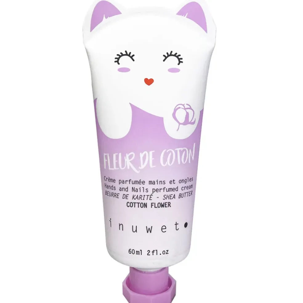 Crème mains naturelle et végan parfum fleur de coton 60ml