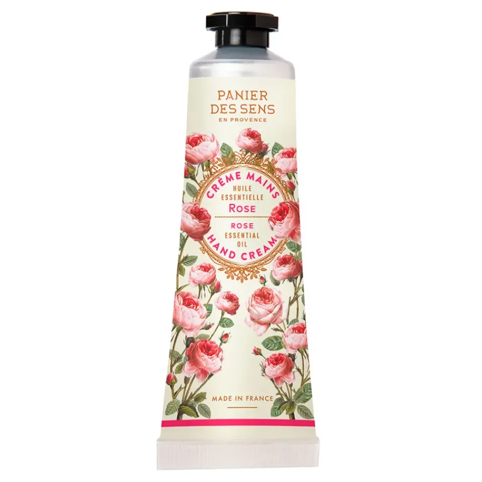 Crème mains rose régénérante 30ml - Les Essentiels