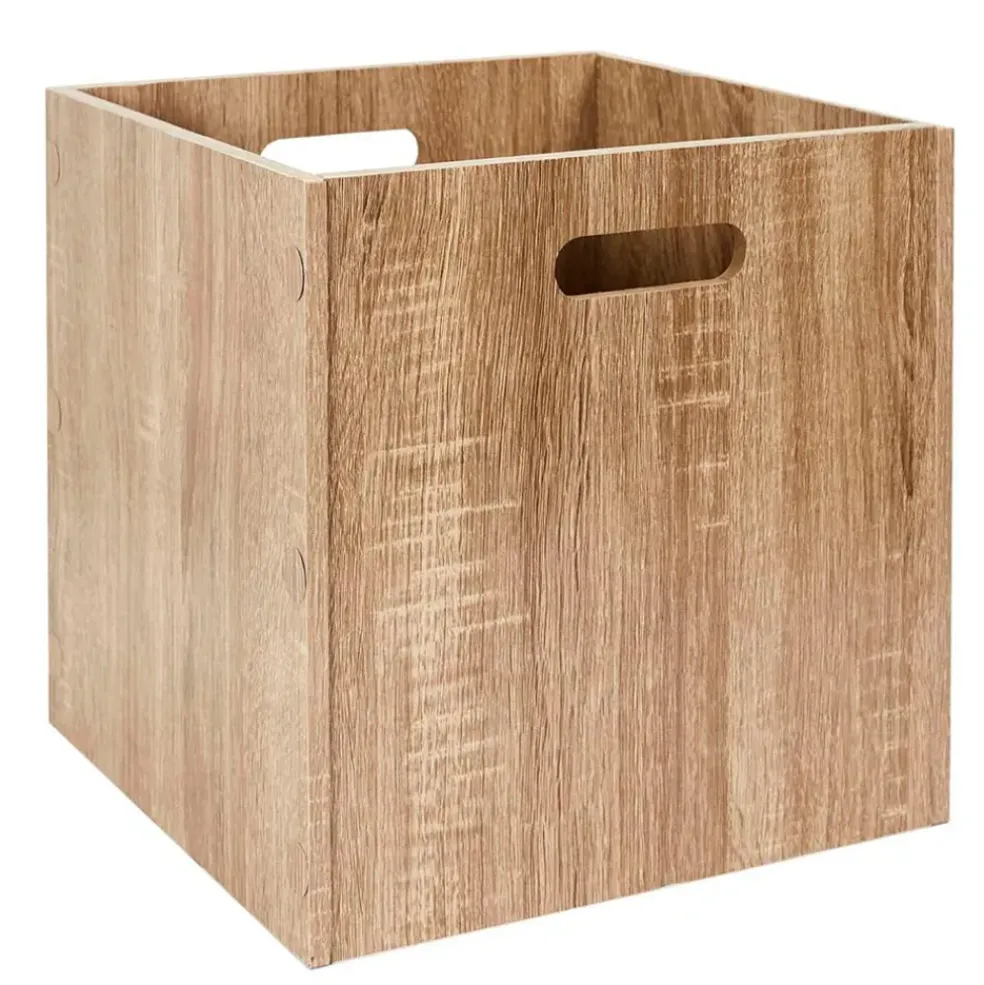 Cube de rangement en bois 30x30xh30cm