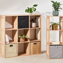 Cube de rangement en bois 30x30xh30cm