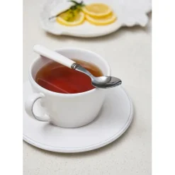 Cuillère à café en inox blanc - Lucie
