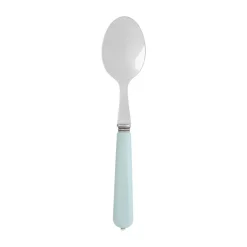Cuillère en inox vert d'eau - lucie