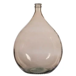 Dame jeanne en verre recyclé sablé sable - Simplicity