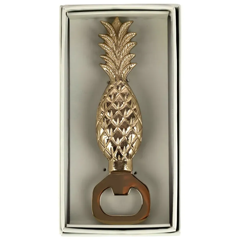 Décapsuleur ananas doré - Tropic Étoile