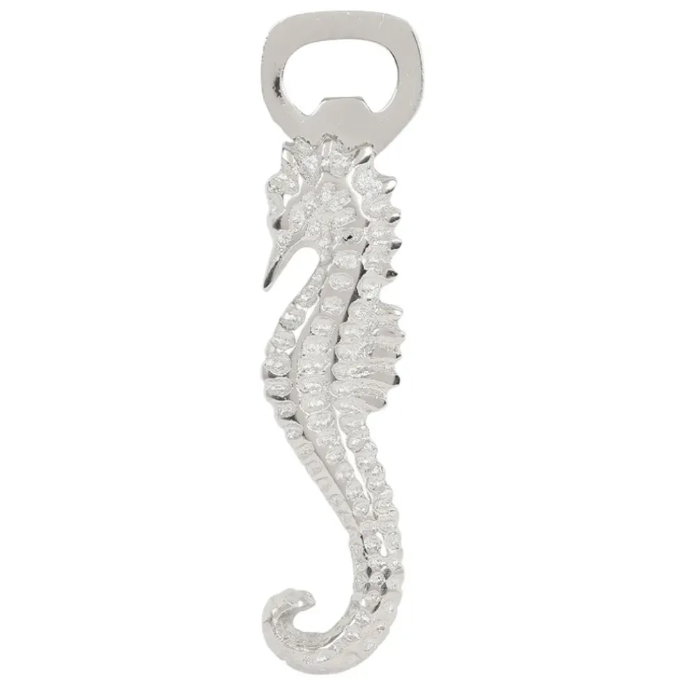 Décapsuleur hippocampe argenté