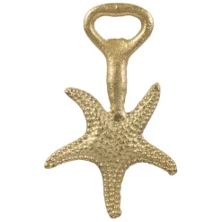 Décapsuleur étoile de mer en fer doré - Etoile Mer