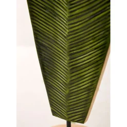 Déco feuille de bananier en manguier vert h62cm - Sanaga