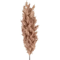 Deco fleur brun et rose h105cm - Pampa