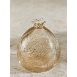 Deco grenade en verre doré - Grenadier