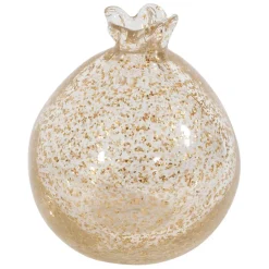 Deco grenade en verre doré - Grenadier