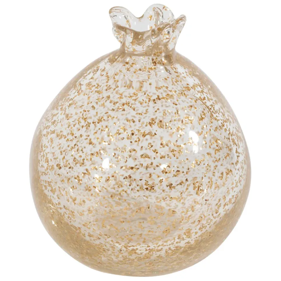 Deco grenade en verre doré - Grenadier