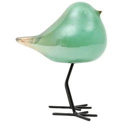 Deco moineau serin vert d eau
