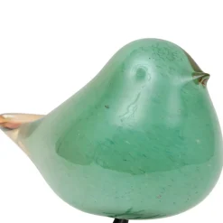 Deco moineau serin vert d eau