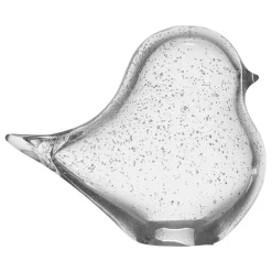 Deco oiseau en verre - Bouvreuil
