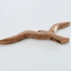 Decoration murale mouette en manguier 46x16cm