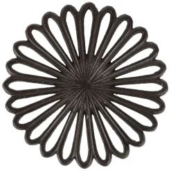 Dessous de plat en fonte brun d20cm - Rhodonea
