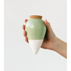 Diffuseur d'eau en argile vert 25cl - Olla