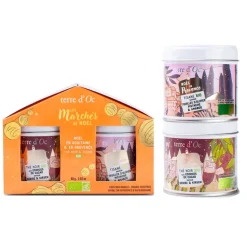 Duo tisane bio Provence 30g et thés aquitaine 50g