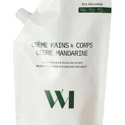 Eco recharge crème mains & corps cèdre mandarine 500ml