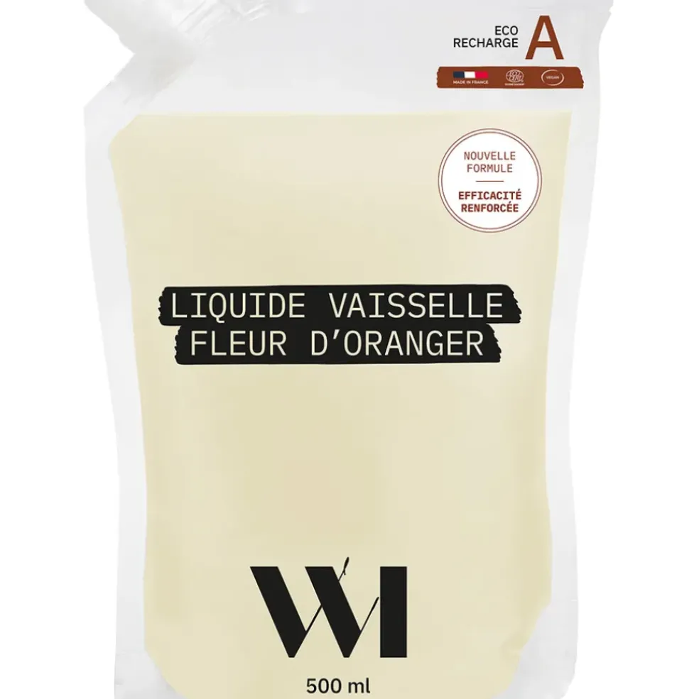 Eco-recharge iquide vaisselle fleur d'oranger 500ml
