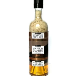 Empilable magnum sel, vinaigre balsamique, huile d'olive à la truffe.