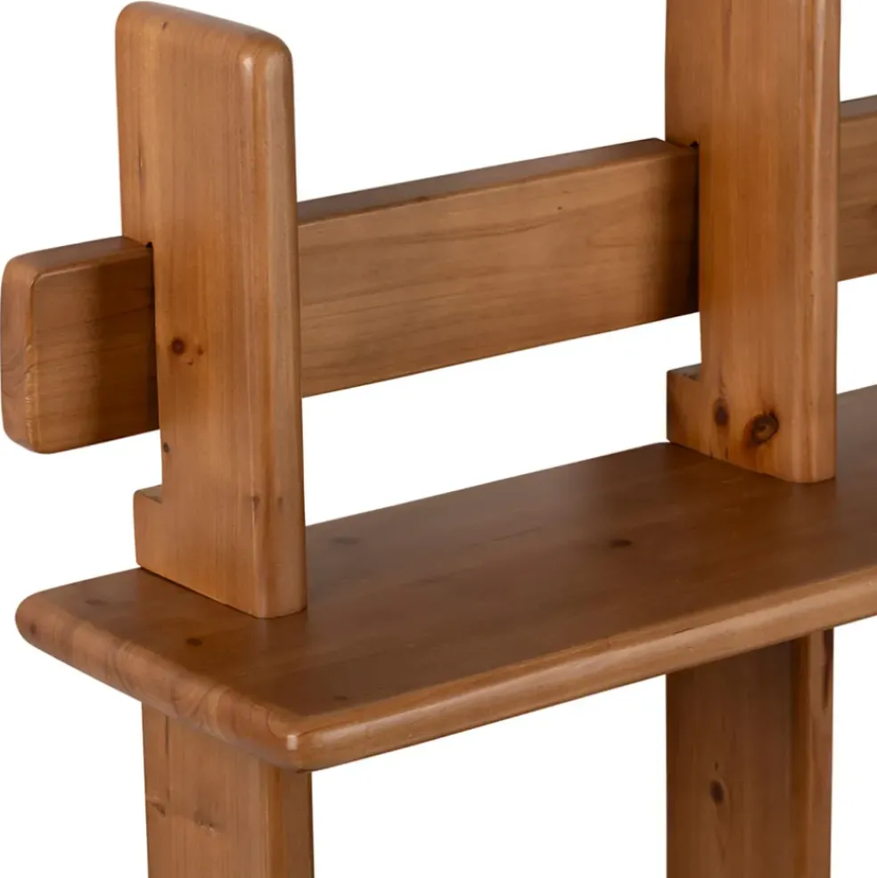 Etagère murale 3 niveaux en sapin naturel H78cm - Tradition