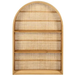Etagère murale 3 niveaux en rotin naturel H91cm - Essencia