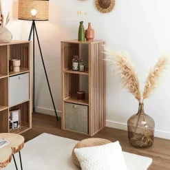 Etagères modulables 3 cases H99cm - Kara