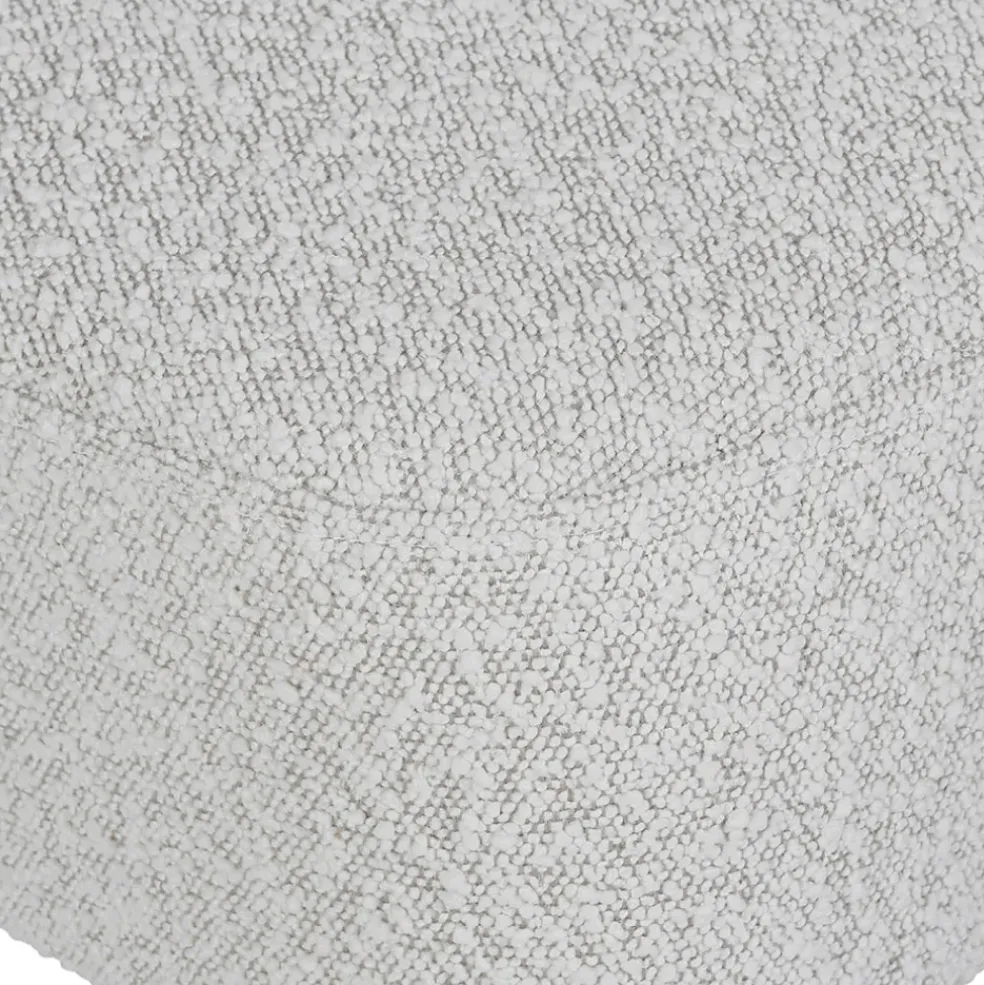 Fauteuil bouclette blanc - Eleonor