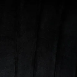 Fauteuil de salle à manger en velours noir - Ben