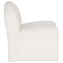 Fauteuil en lin écru - Minimal