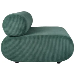 Fauteuil en velours côtelé vert - Chelsea