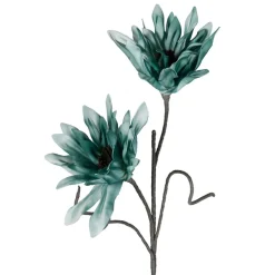 Fleur artificielle Anémone bleu h98cm