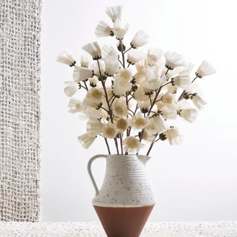 Fleur artificielle blanc cassé h95cm - Cammae
