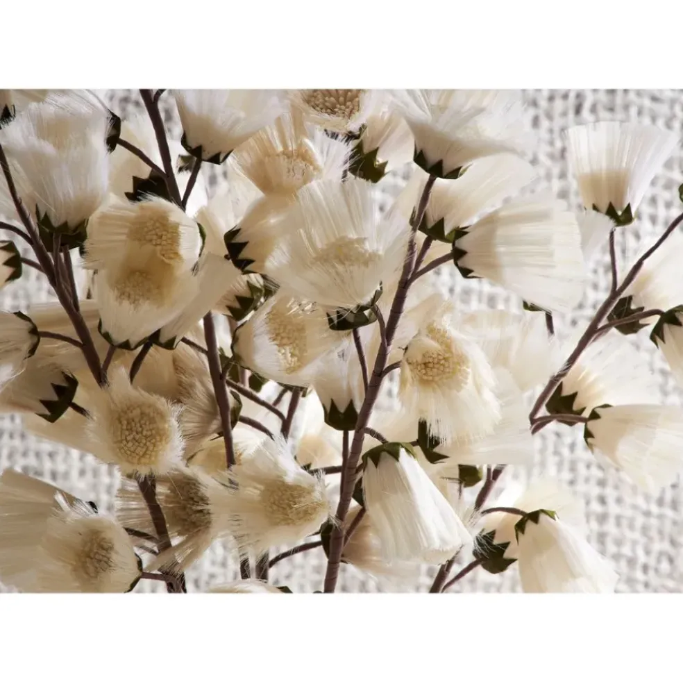 Fleur artificielle blanc cassé h95cm - Cammae