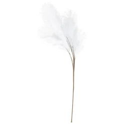 Fleur artificielle blanche h91cm - Celosia
